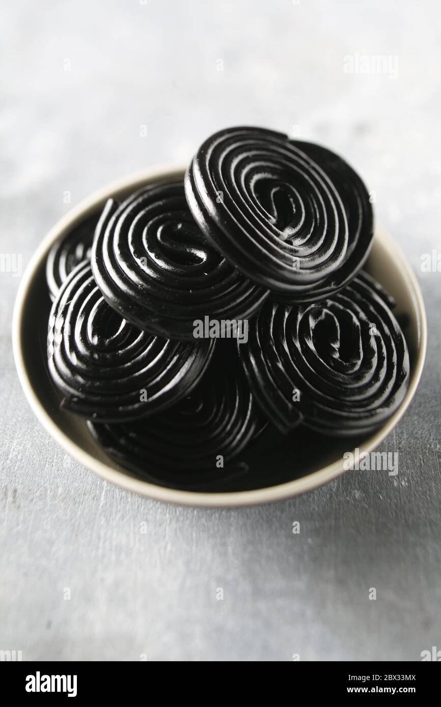 Liquorice roll hi-res stock photography and images - Alamy