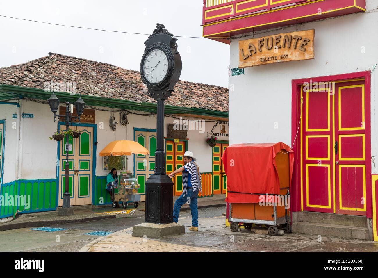 Colorful Musem House In Salento Colombia Stock Photo - Download Image Now -  Colombia, Salento - Quindío, Armenia - Colombia - iStock