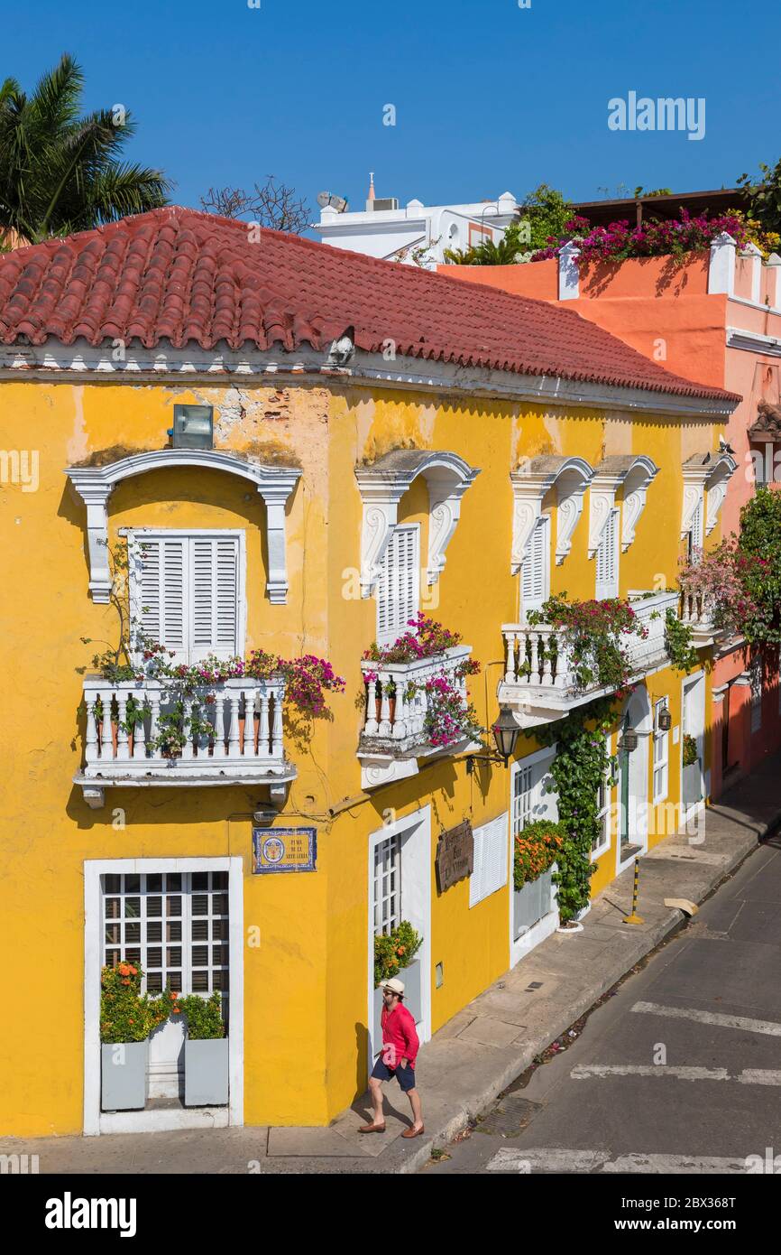 https www alamy com colombia bolivar department cartagena de indias historical center listed as world heritage by unesco centro district image360259224 html