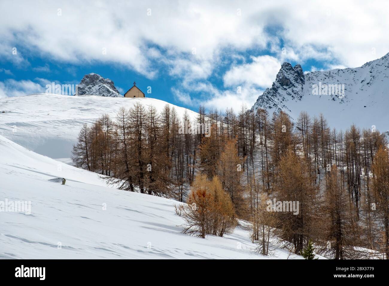 France, Hautes-alpes (05), Queyras Regional Natural Park, Saint-véran 