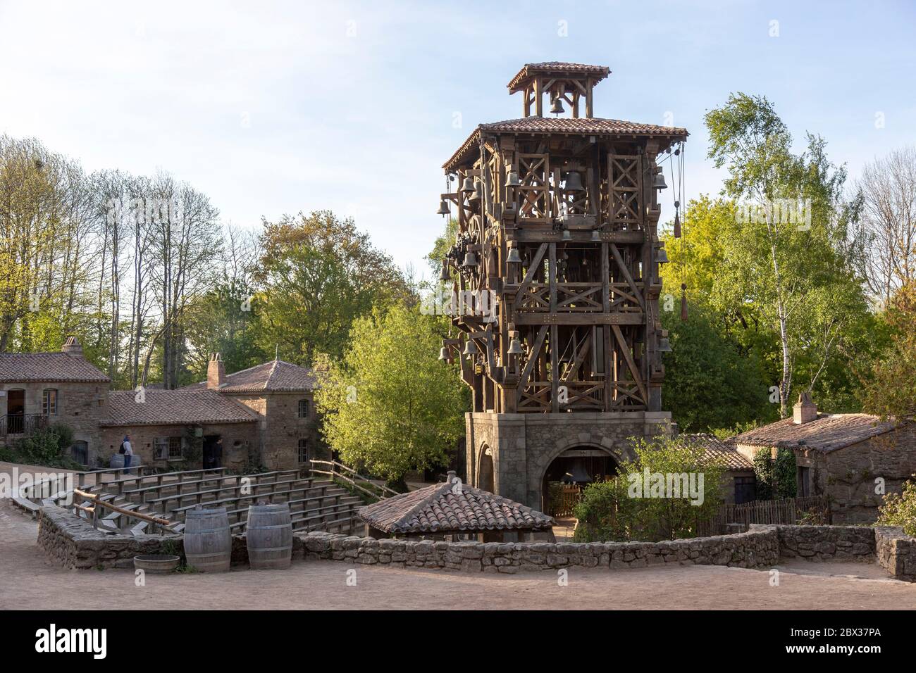 France, Vendee, Les Epesses, Parc du Puy du Fou, the big carillon Stock  Photo - Alamy