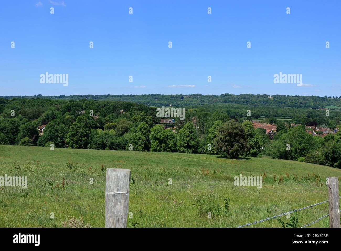 Westerham Westerham woodland hi-res stock photography and images - Alamy
