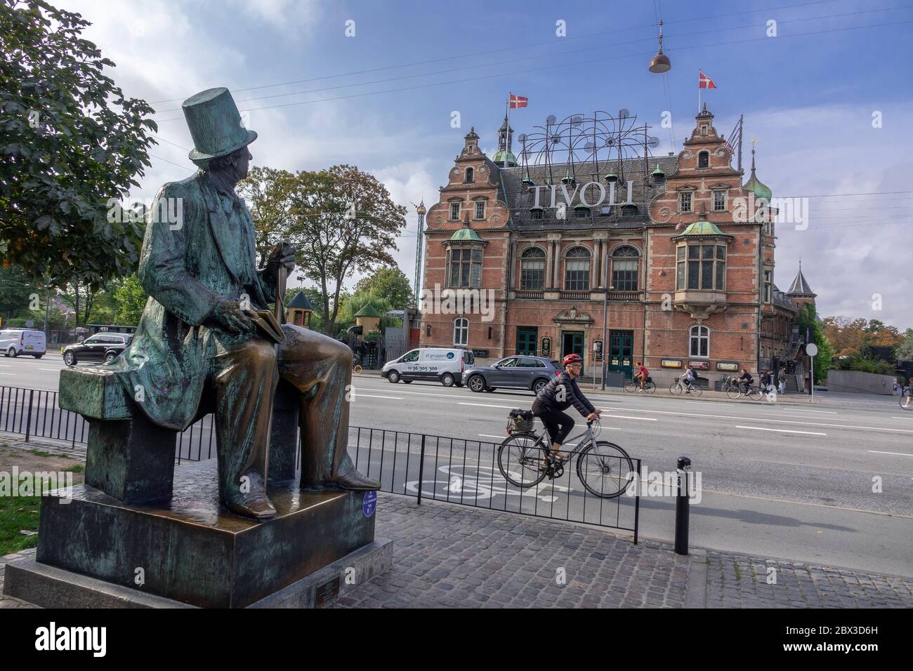 The Statue of H.C. Andersen at the City Square