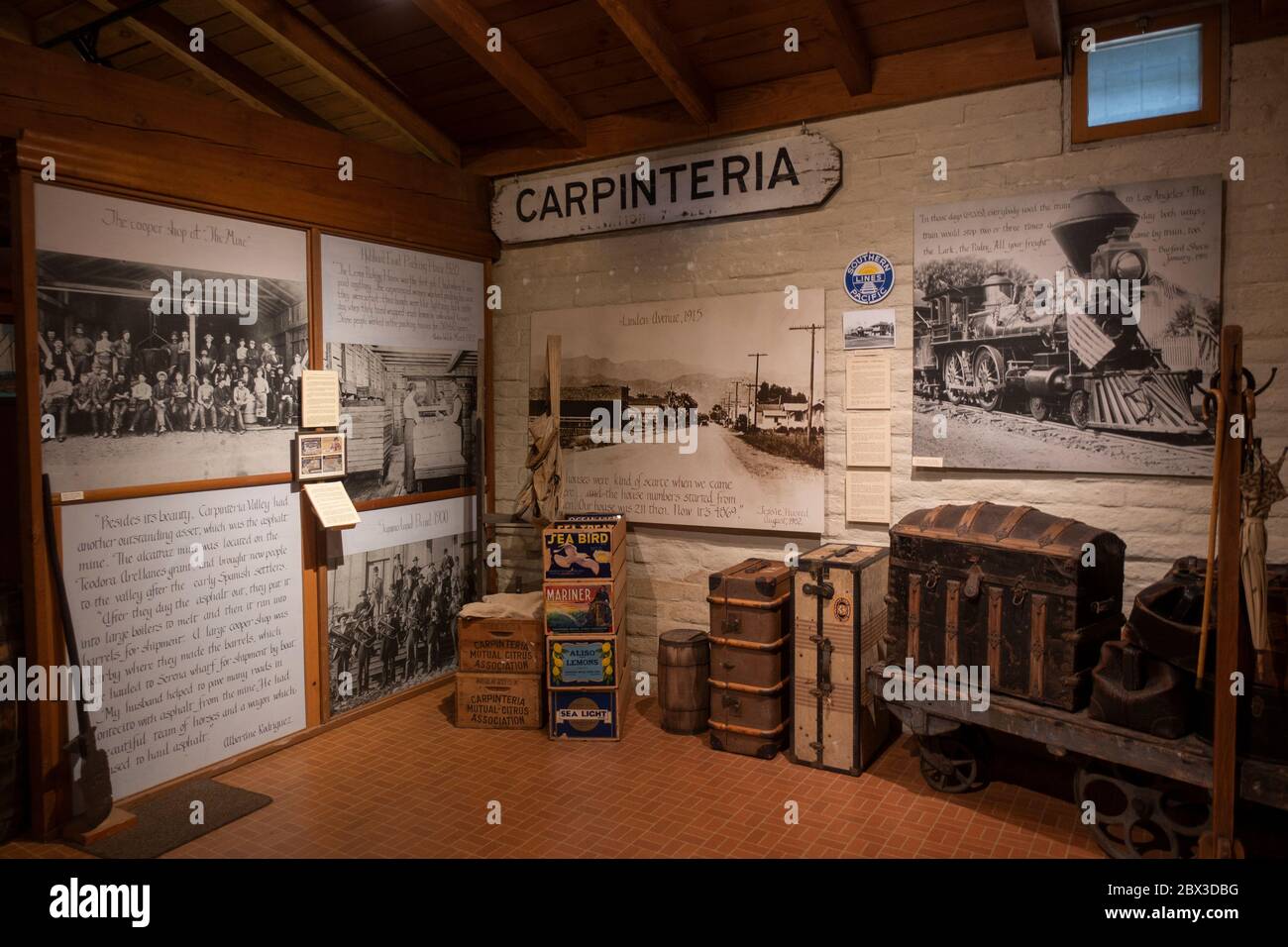 Carpinteria Valley Museum of History CA Stock Photo Alamy