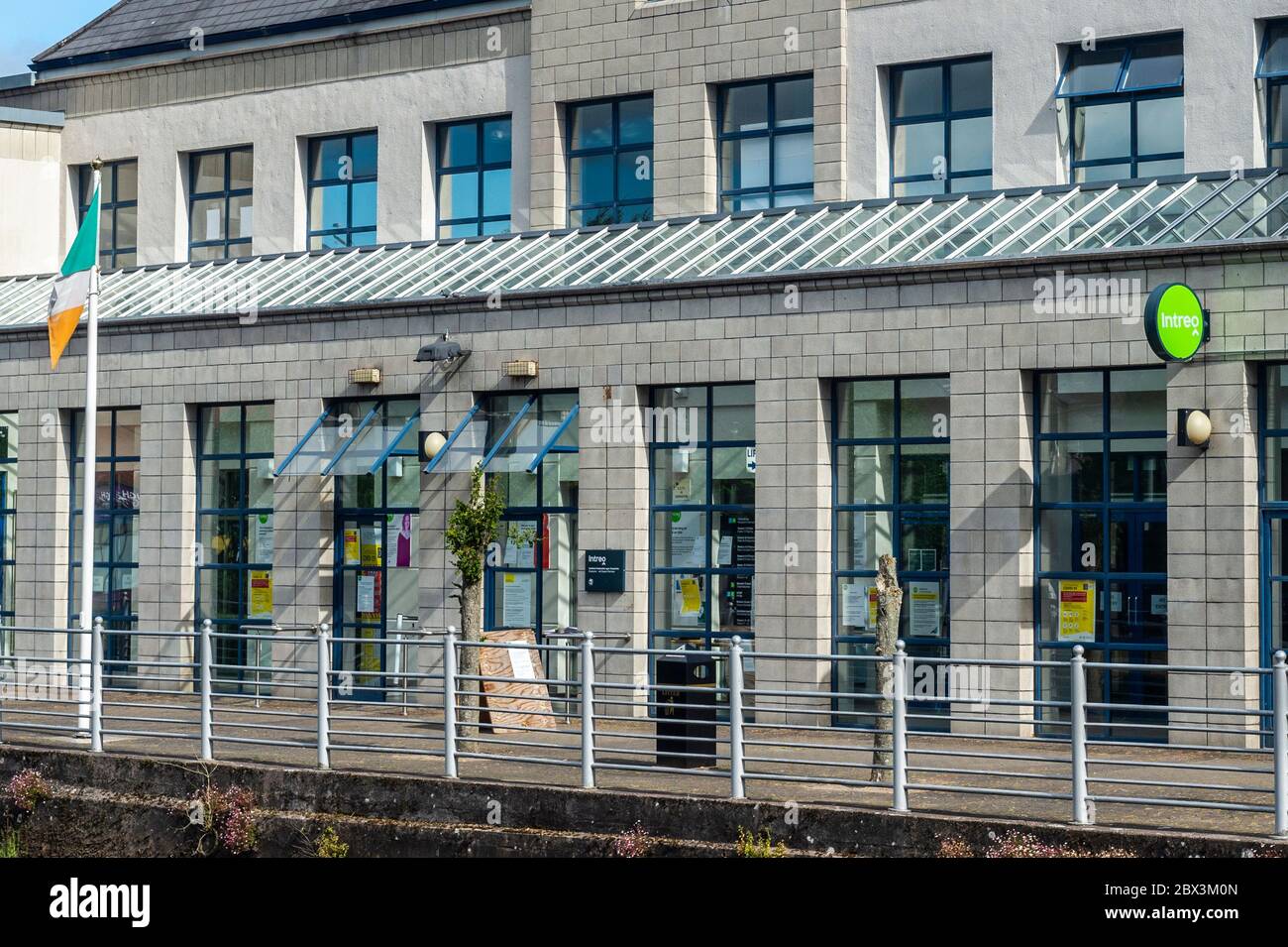 Intreo Social Welfare office/Department of Social Protection in Hanover Street, Cork, Ireland Stock Photo