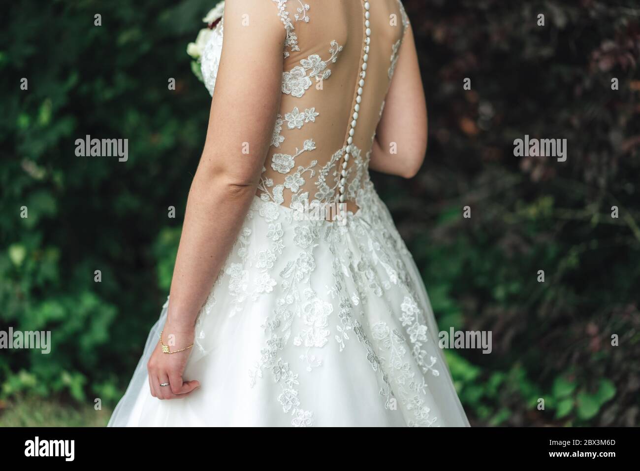 20+ Lace Up Back Wedding Dress Stock Photos, Pictures & Royalty