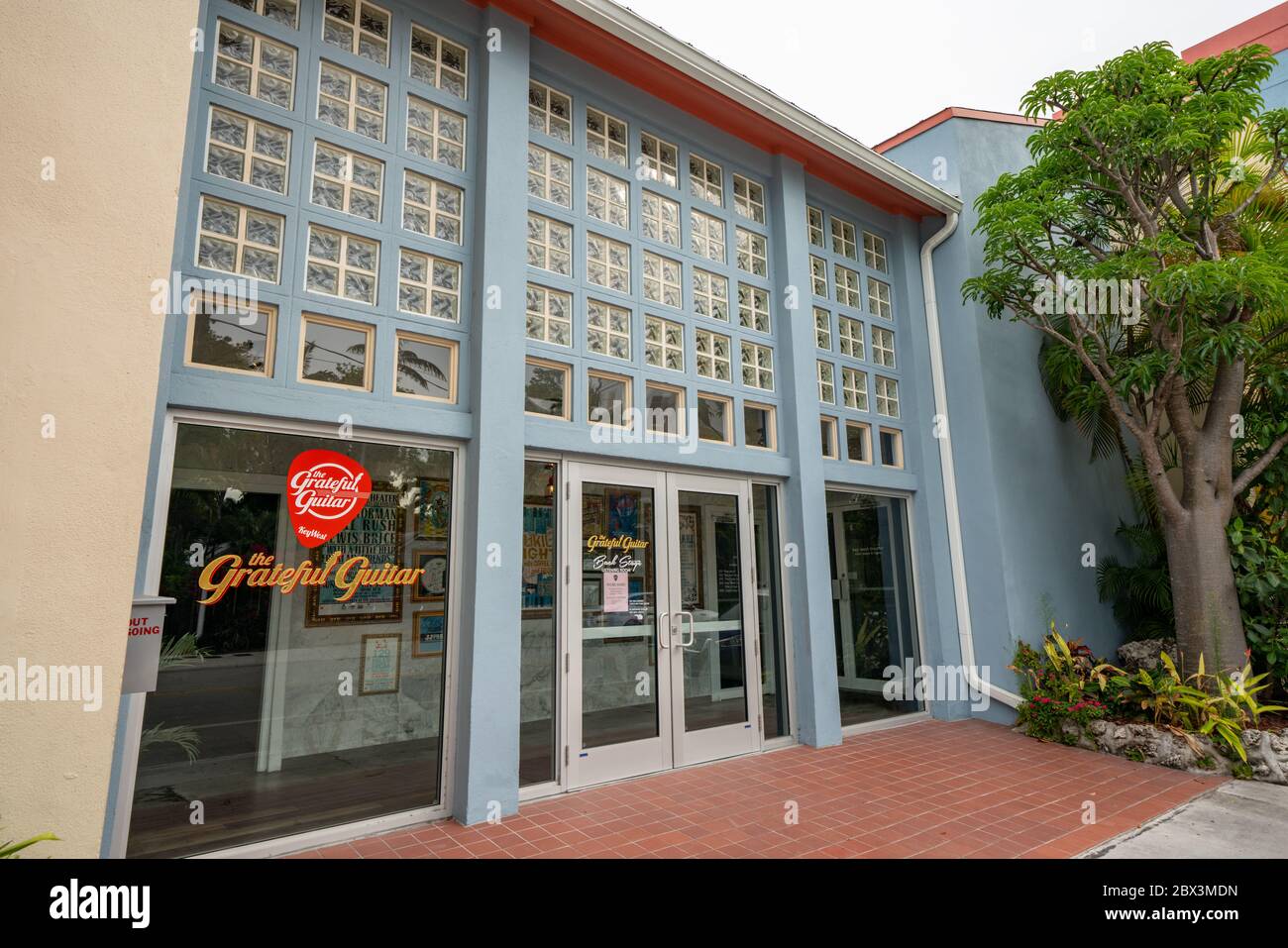 The Greatful Guitar Key West FL USA Stock Photo Alamy