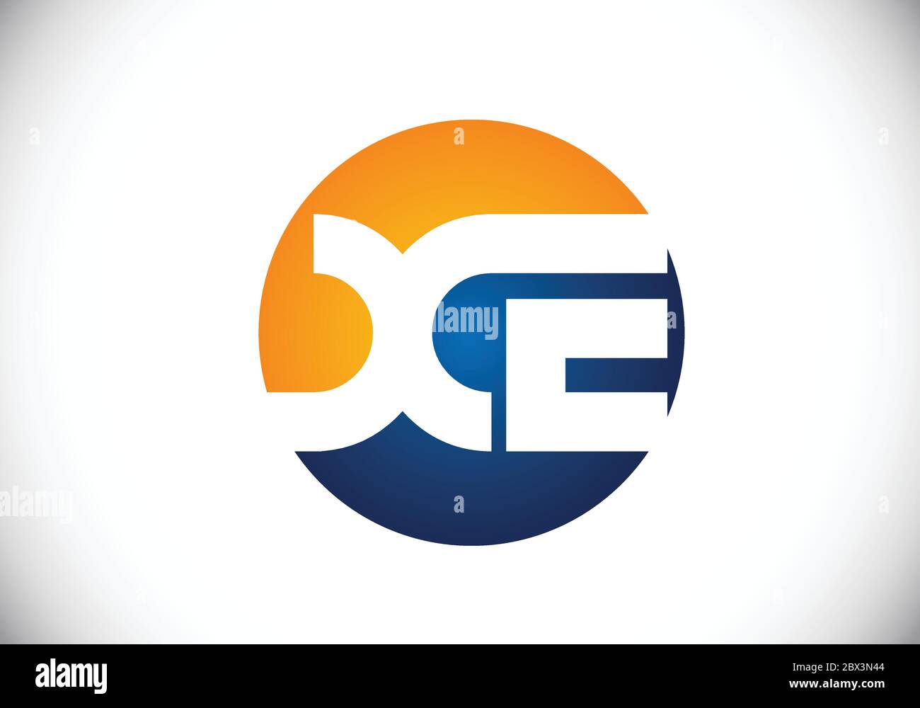 Initial Monogram Letter X E Logo Design Vector Template. X E Letter ...