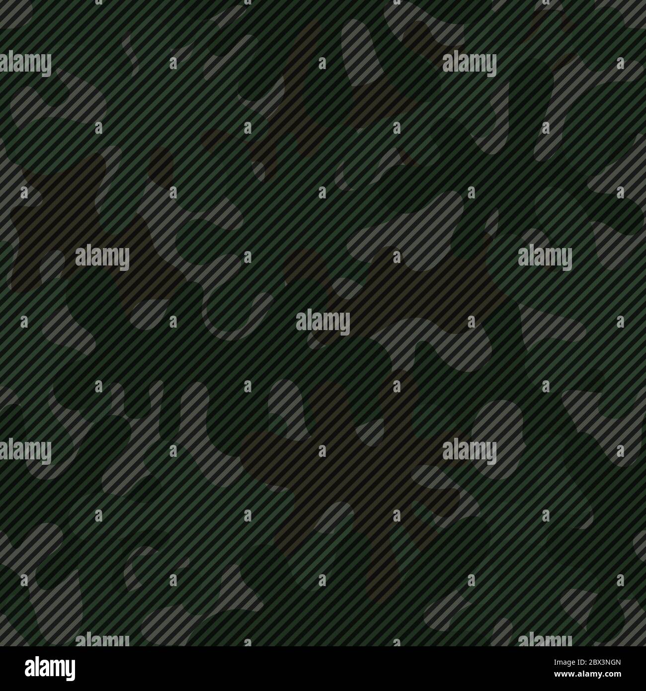 Seamless dark green and brown military camouflage pattern vector Stock ...