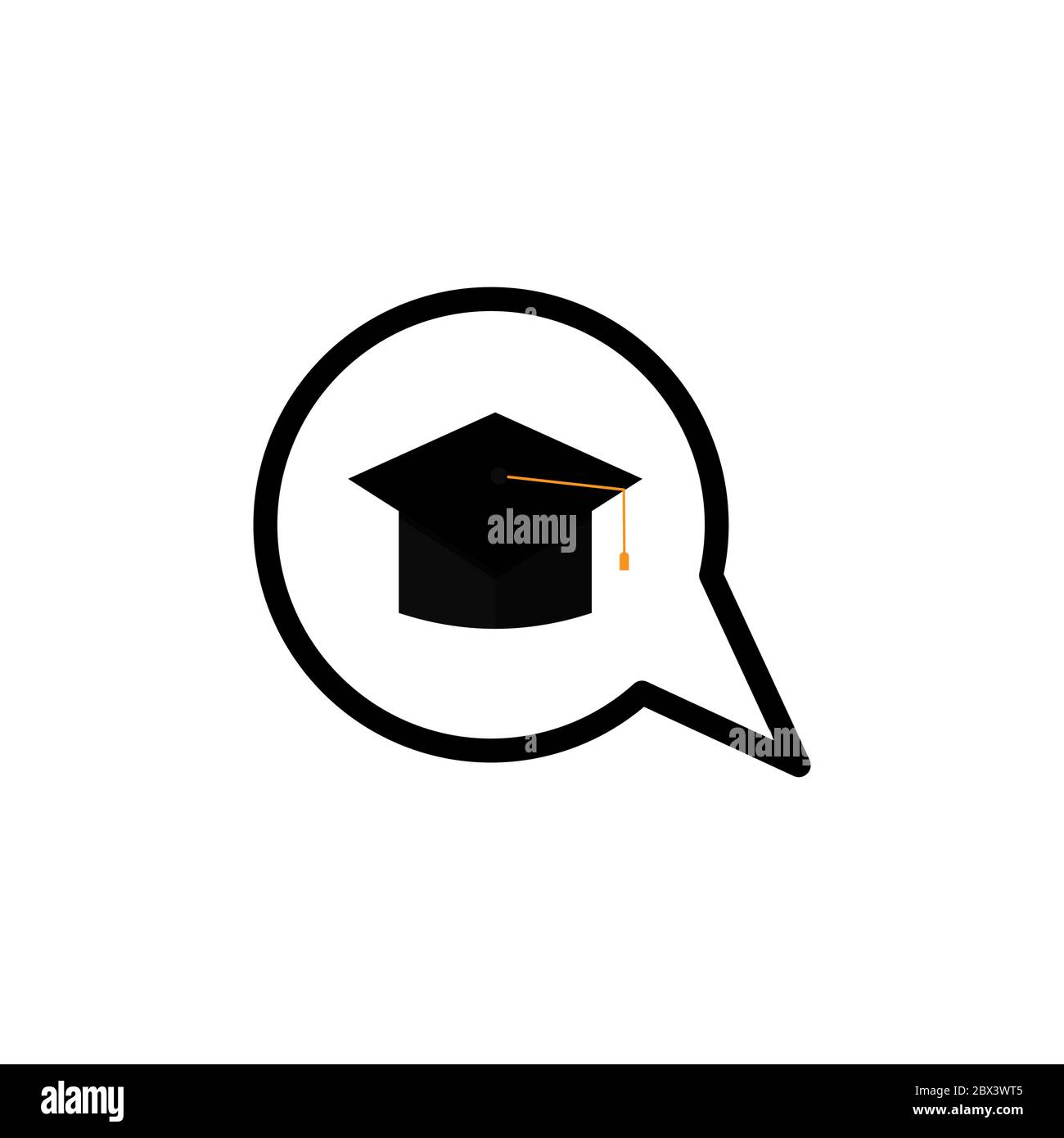 bubble chat vector design template illustration Stock Vector