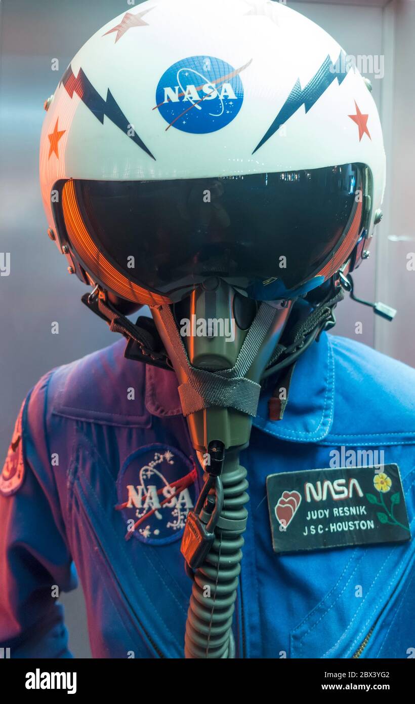 NASA helmet Stock Photo