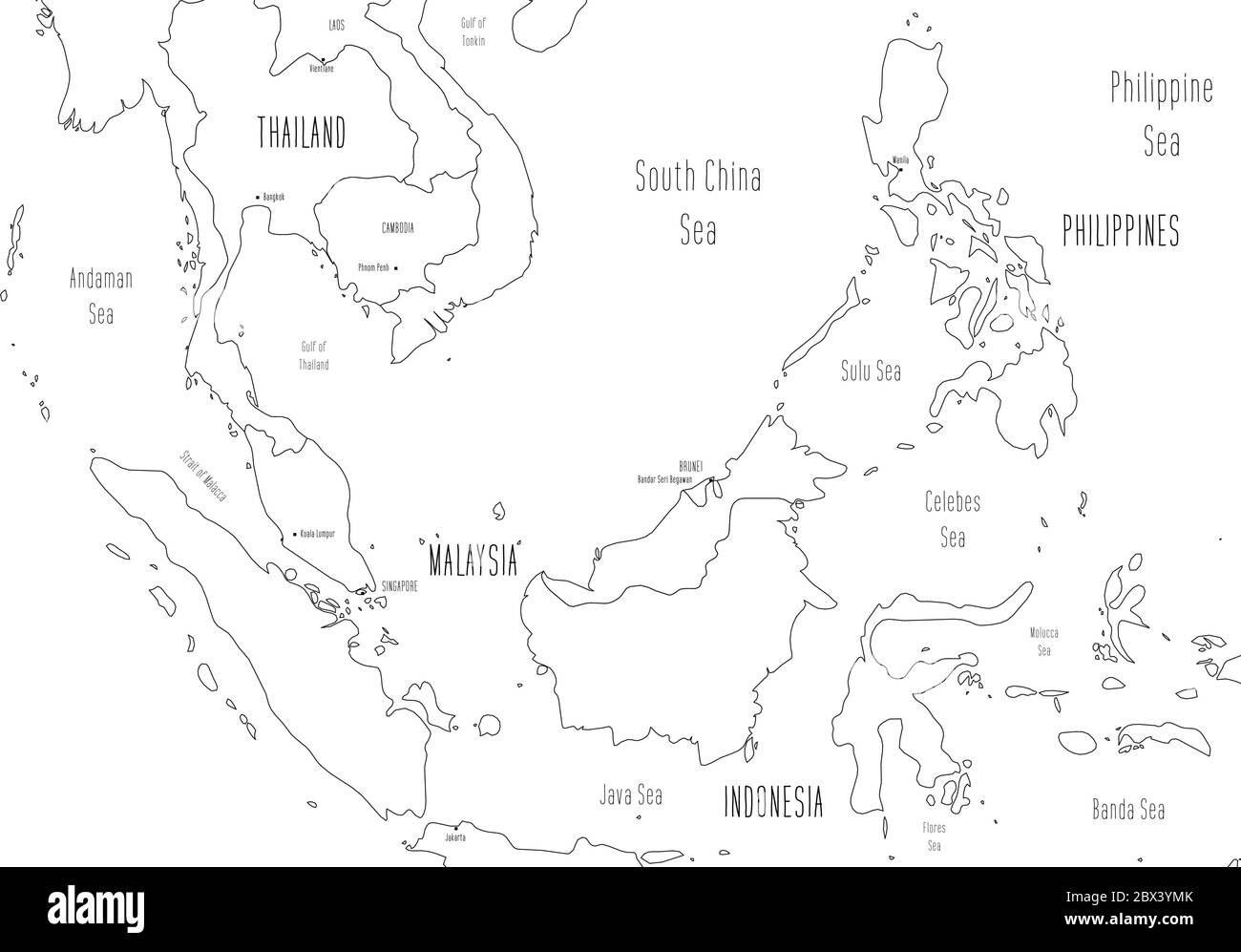 Большие зондские острова на карте евразии. Зондские острова черно белая карта. Остров Сулавеси контур.