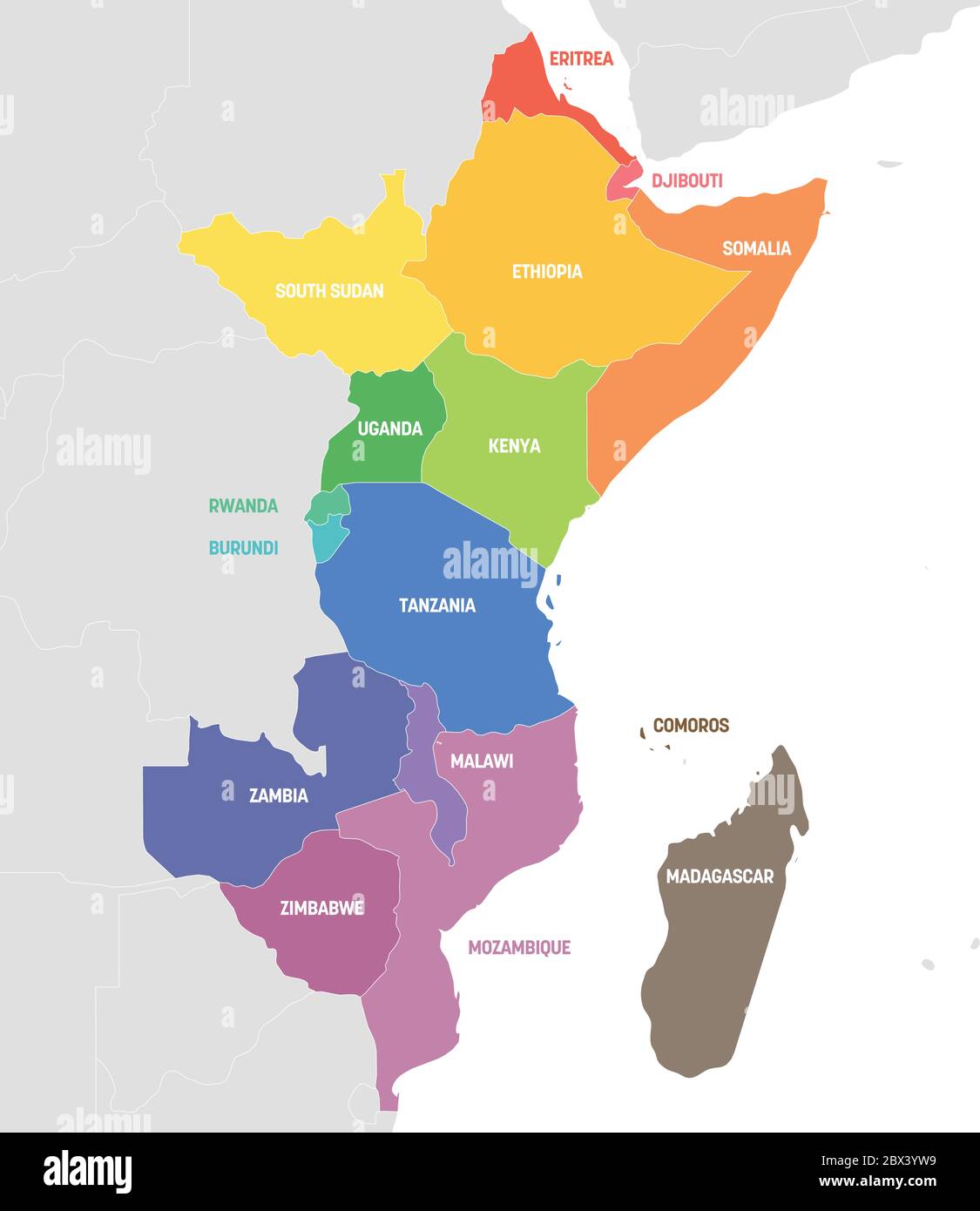 Eastern Coast Of Africa