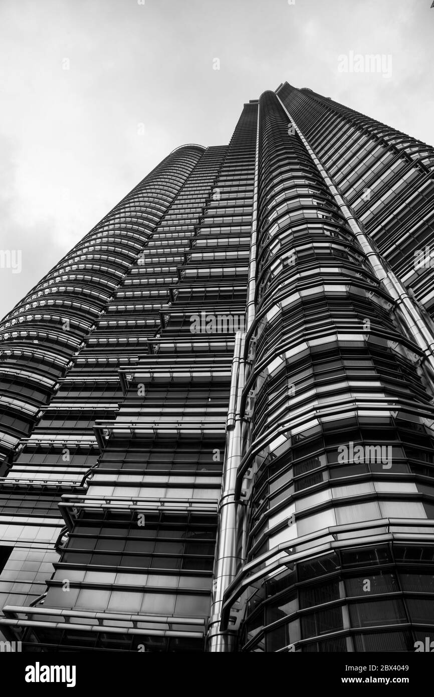 Petronas in klcc park kuala Black and White Stock Photos & Images - Alamy