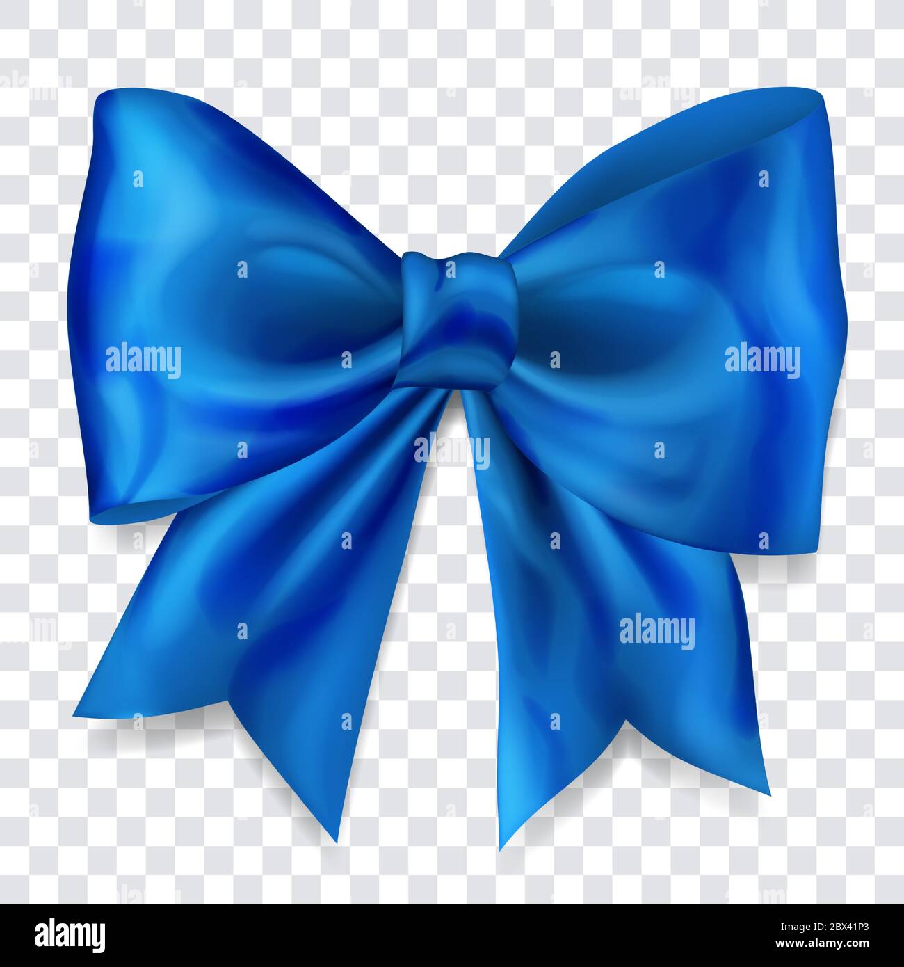 Blue Ribbon Bow Png