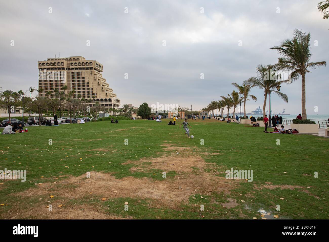 Hiking in Corniche Jeddah city , Saudi Arabia, 2020 Stock Photo Alamy