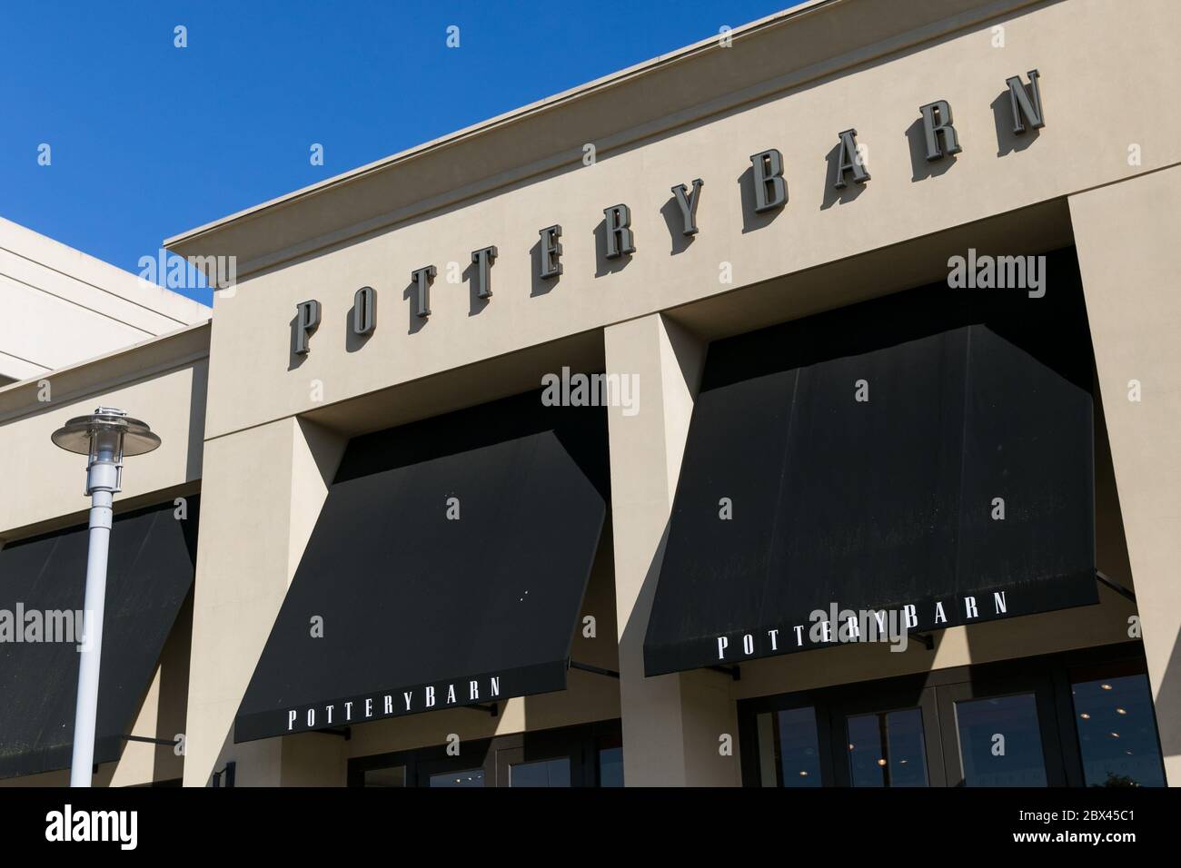 Pottery Barn Sign In Store