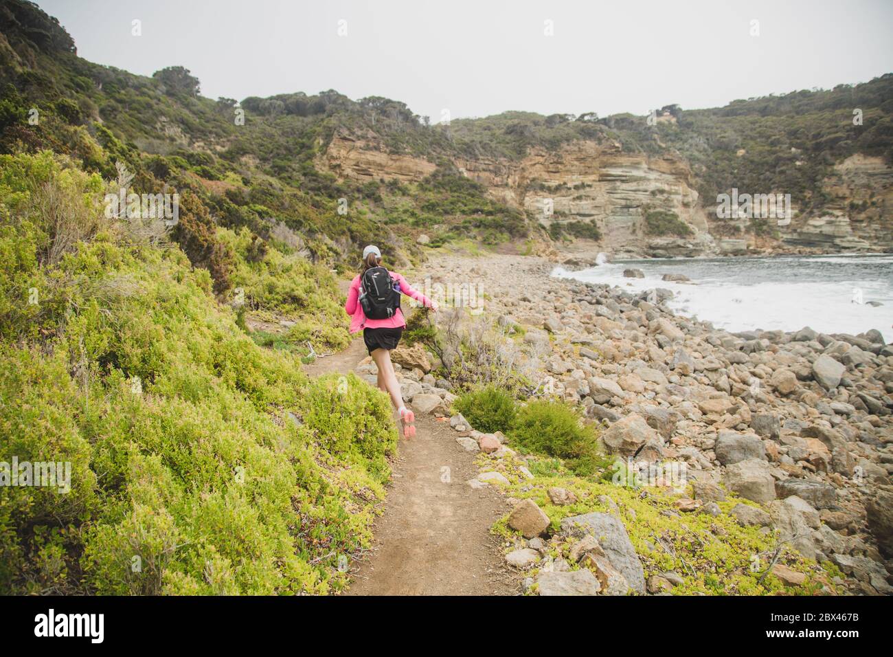 shipstern-bluff-hike-tasmania-australia-home-of-big-wave-surfing-stock