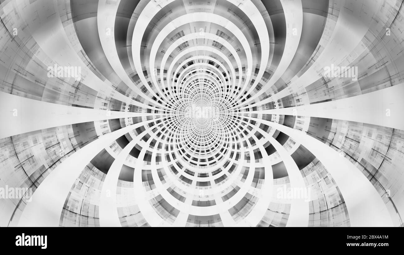 Abstract fractal illustration for creative design looks like flower Stock Photo