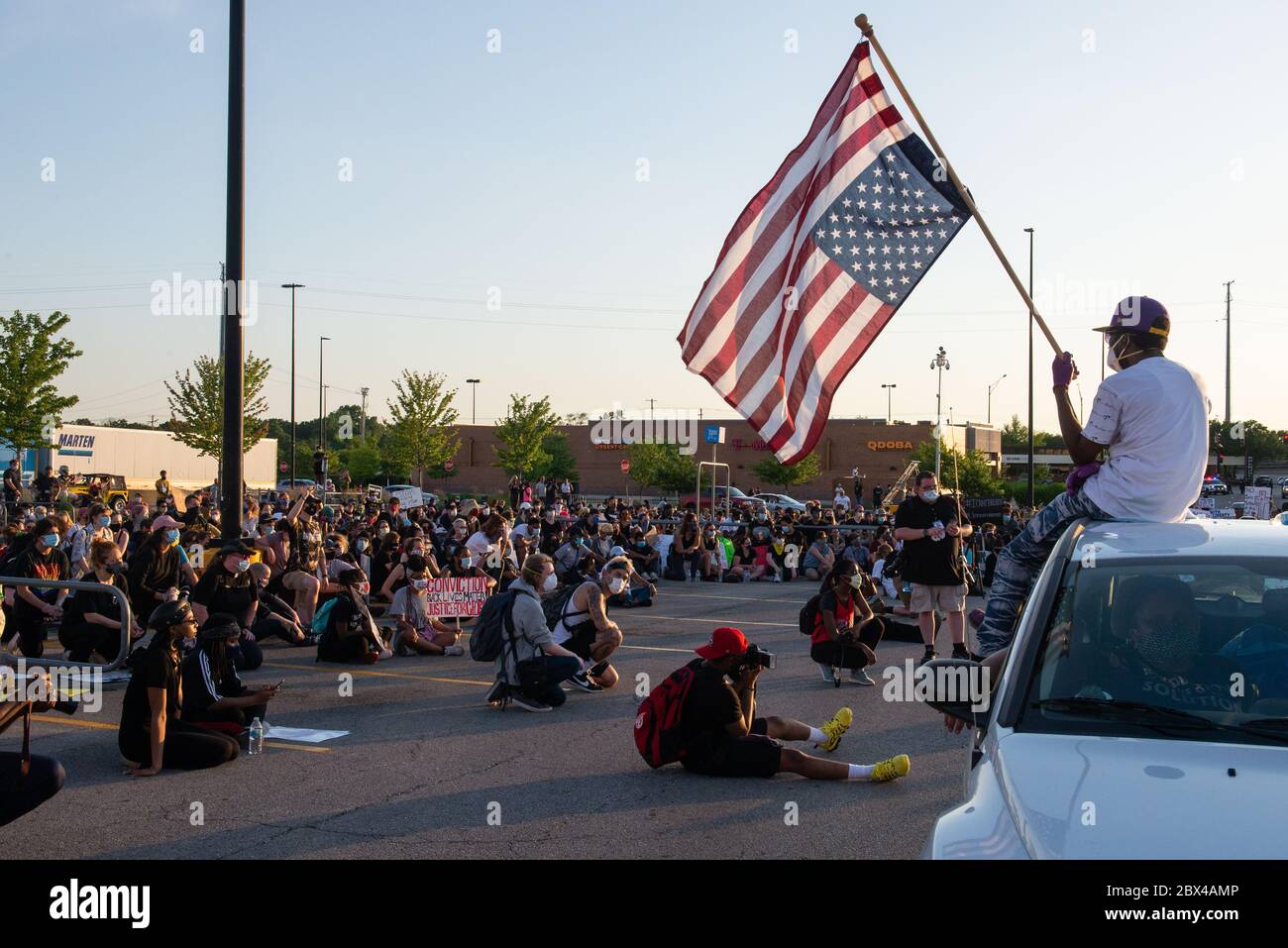 Upside Down American Flag High Resolution Stock Photography And