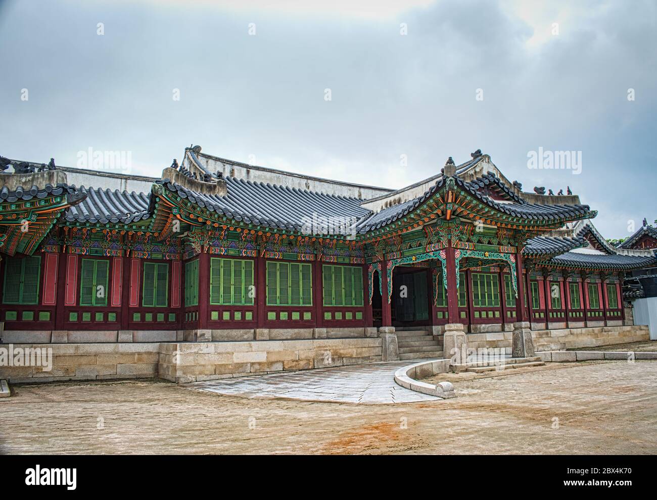 Huijeongdang Hall at Changdeokgung Palace in Seoul Stock Photo