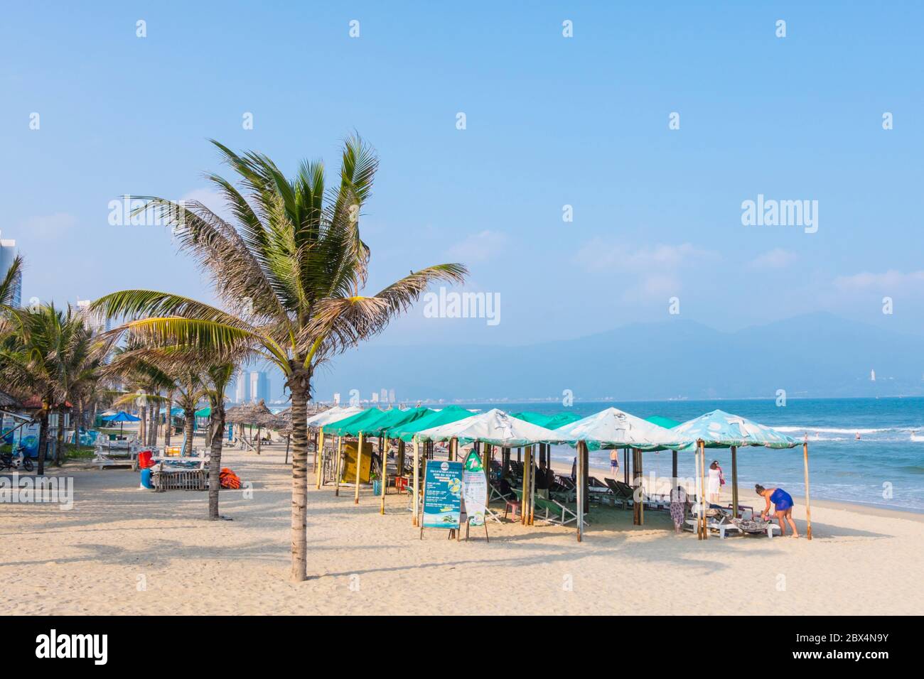 My Khe beach, Danang, Vietnam Stock Photo