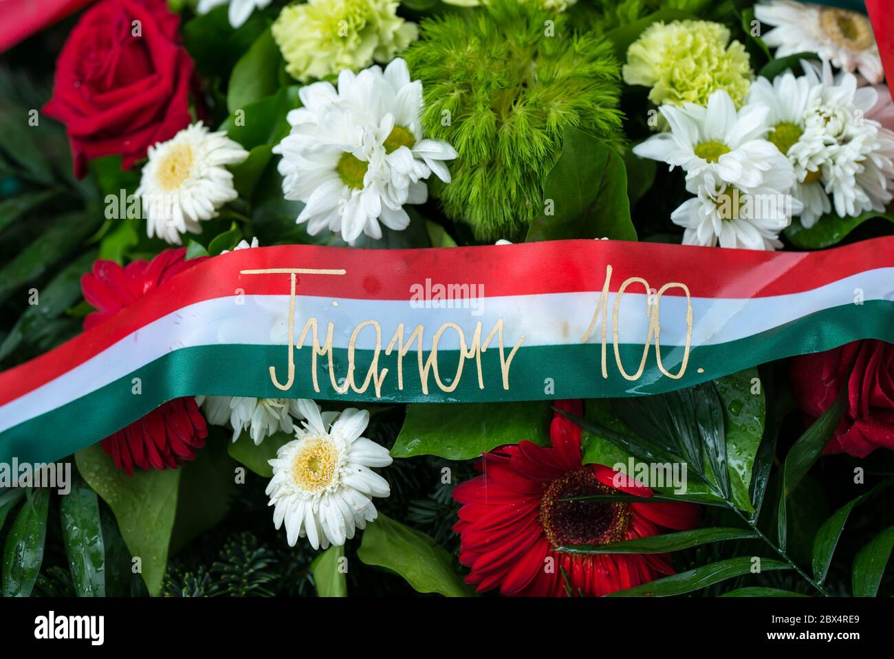 The 100th anniversary of the Treaty of Trianon in Hungary. Stock Photo