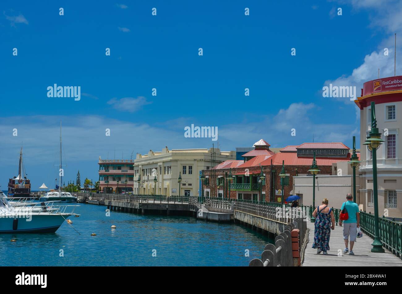 Barbados Bridgetown Boardwalk Hi Res Stock Photography And Images Alamy