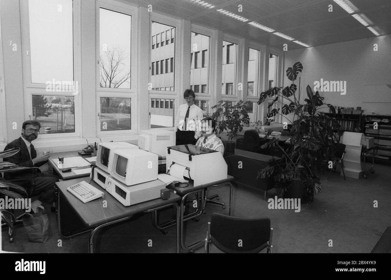 Berlin Industry 11 1987 Company Ibm Office Automated Translation Stock Photo Alamy