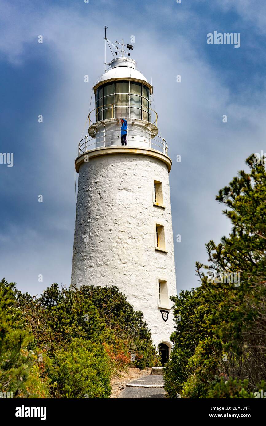 Cape Bruny lighthouse Bruny Island Tasmania Australia Stock Photo - Alamy