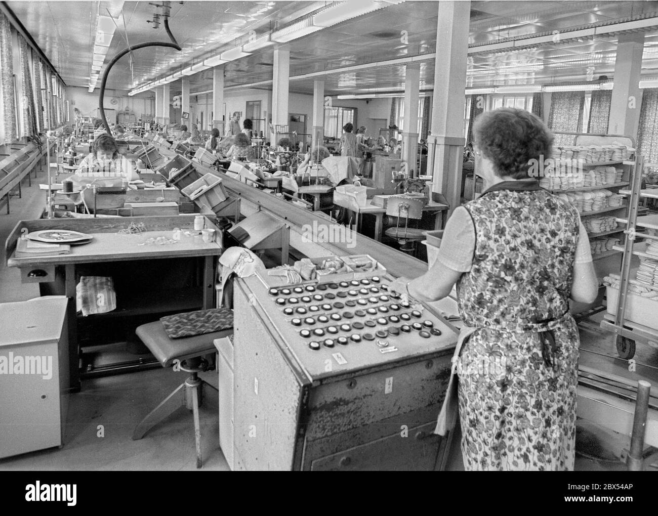 Federal States Brandenburg GDR Industry 1990 LUWA factory
