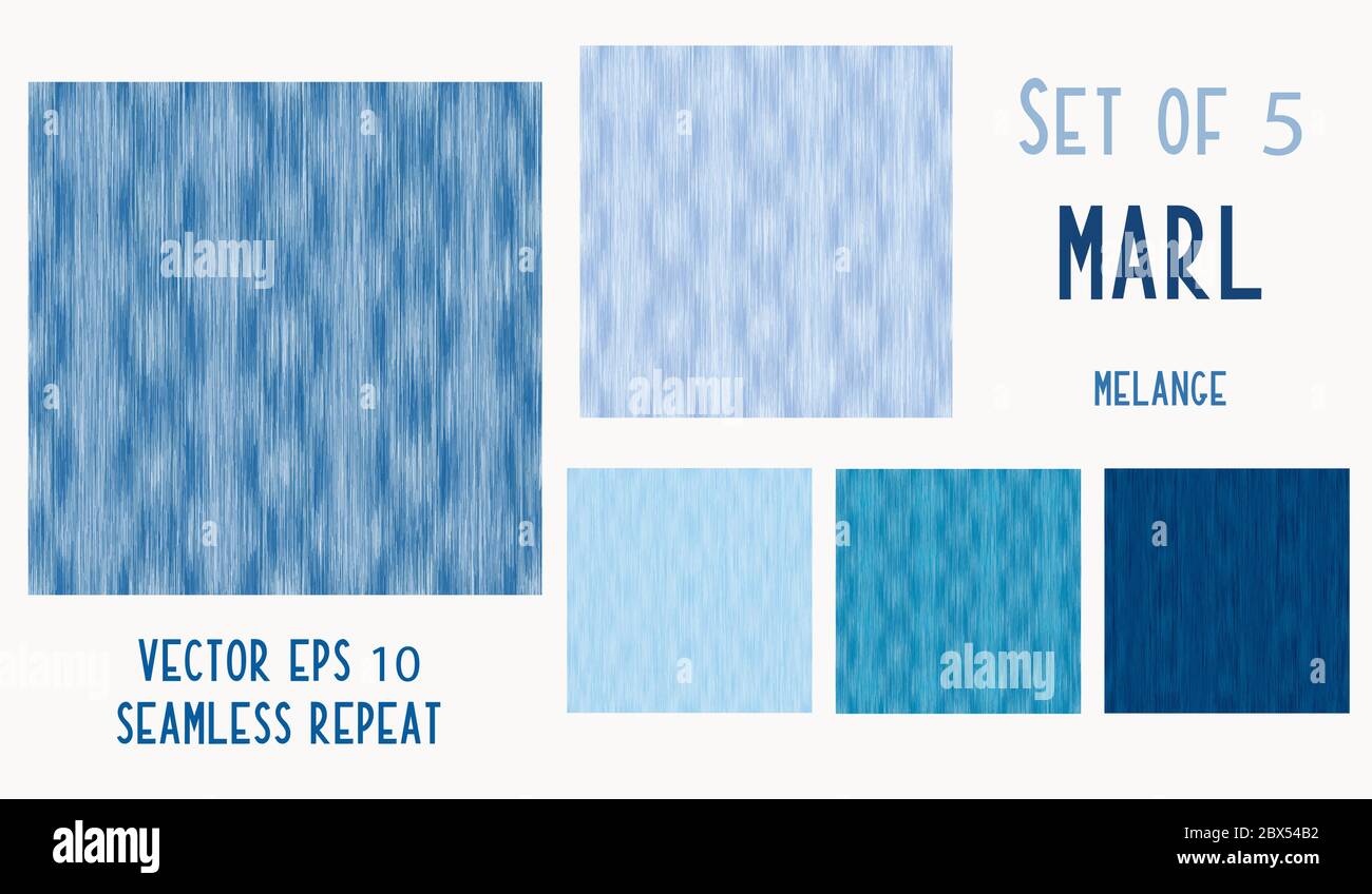 Dyed Denim Blue Marl Variegated Heather Texture Background