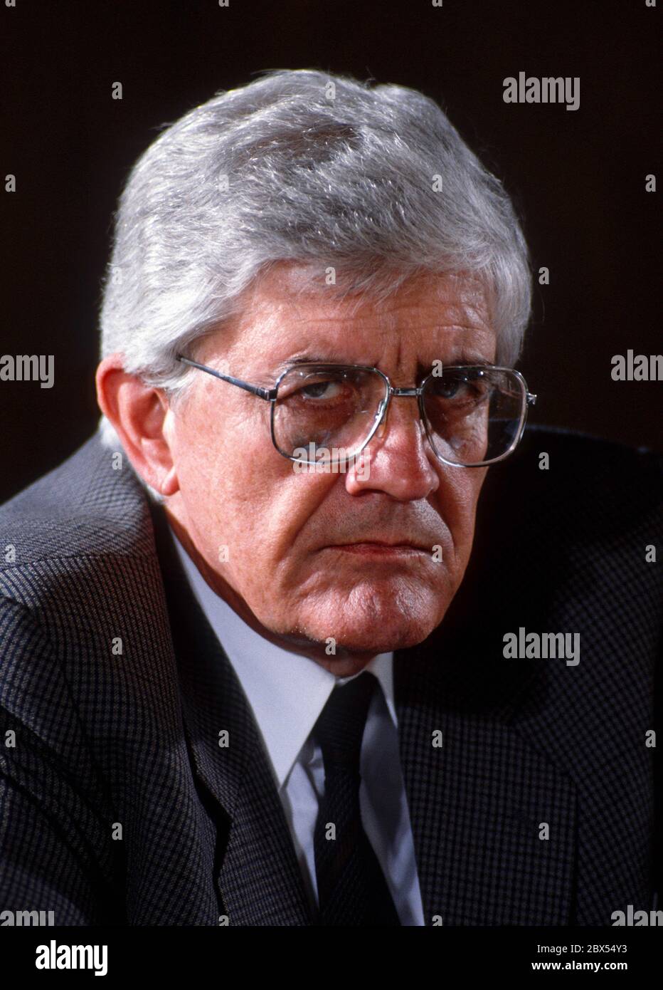 Burkhard HIRSCH , FDP , April 1989 Stock Photo Alamy