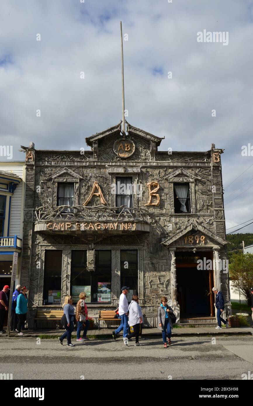 Arctic Brotherhood Hall, Camp Skagway No 1, on Broadway,. It's now the
