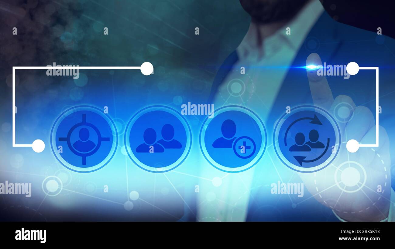 Information Digital Technology Network Connection Infographic Elements ...