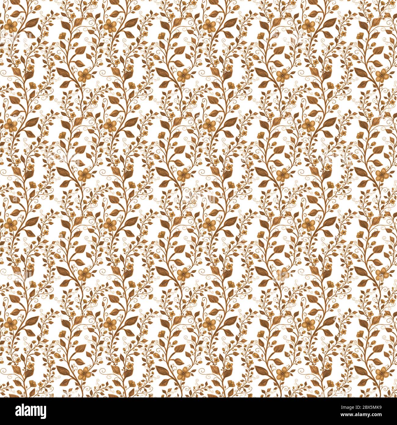 Vintage floral seamless pattern, hand drawn illustration Stock Photo ...