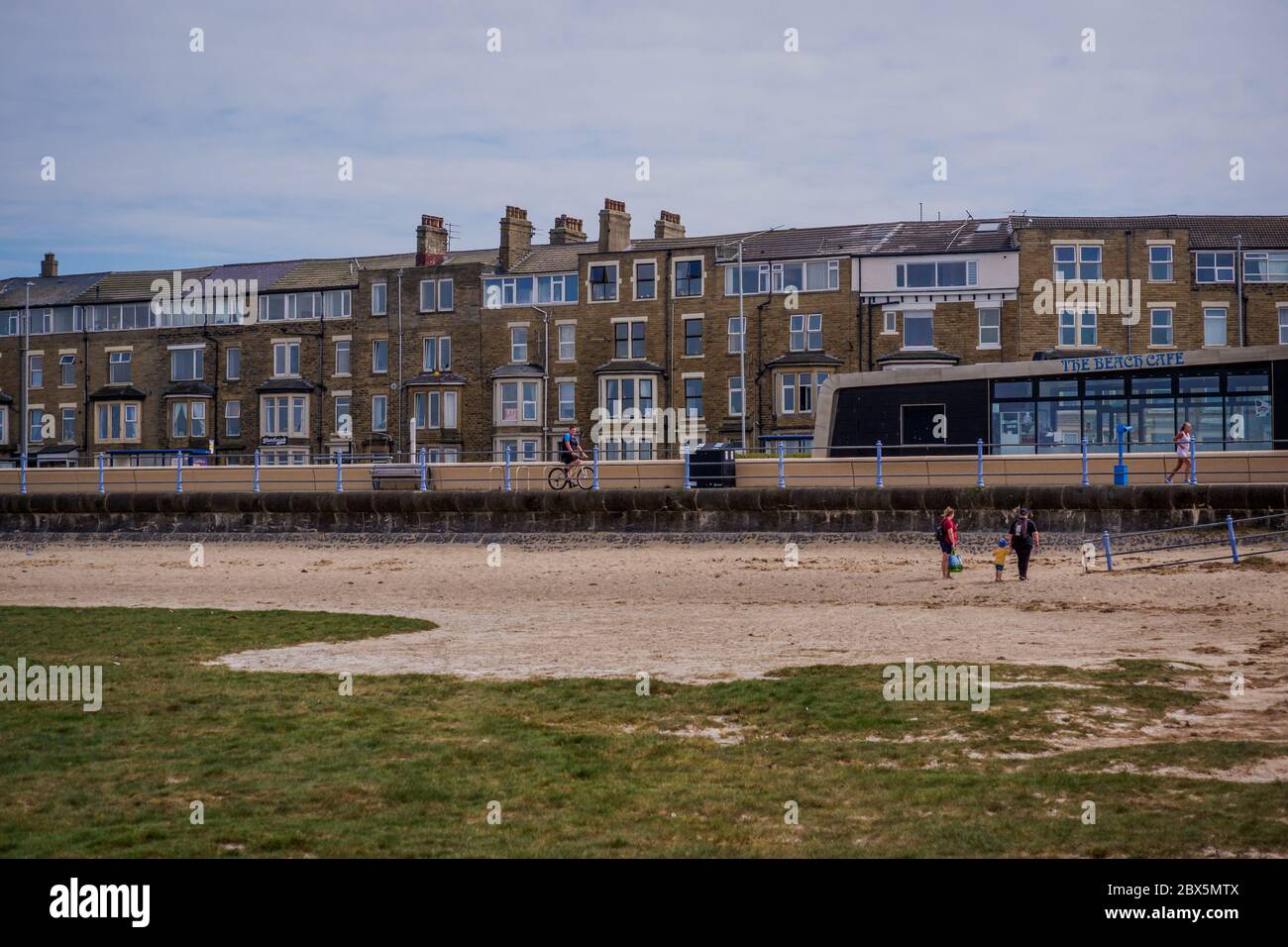 Old character buildings at the seafront of Lancashire town of Morecambe Stock Photo Alamy