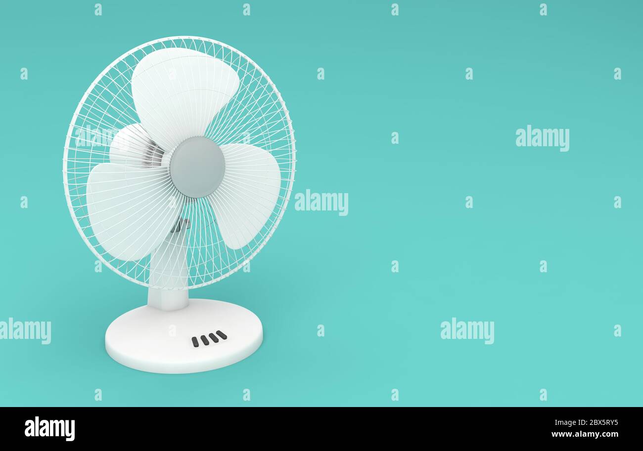 electric fan blown cold wind Stock Photo Alamy