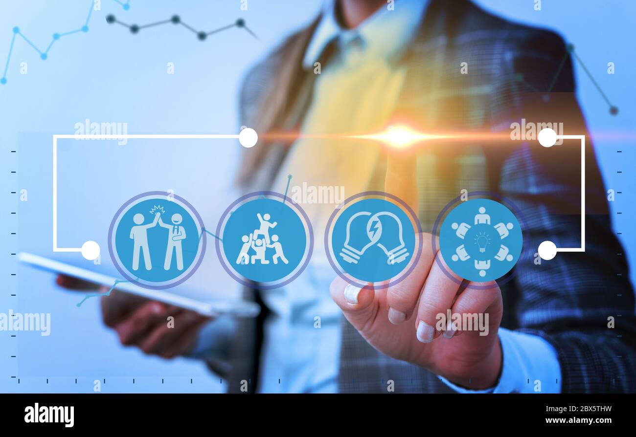 Information Digital Technology Network Connection Infographic Elements ...