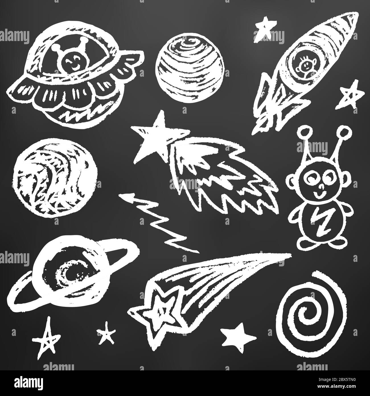 Cute Children S Drawing White Chalk On A Black Board Icons Signs Symbols Pins Space Elements Planet Star Comet Stock Vector Image Art Alamy Cute Children S Drawing White Chalk On A Black Board Icons Signs Symbols Pins Space Elements Planet Star Comet Stock Vector Image Art Alamy