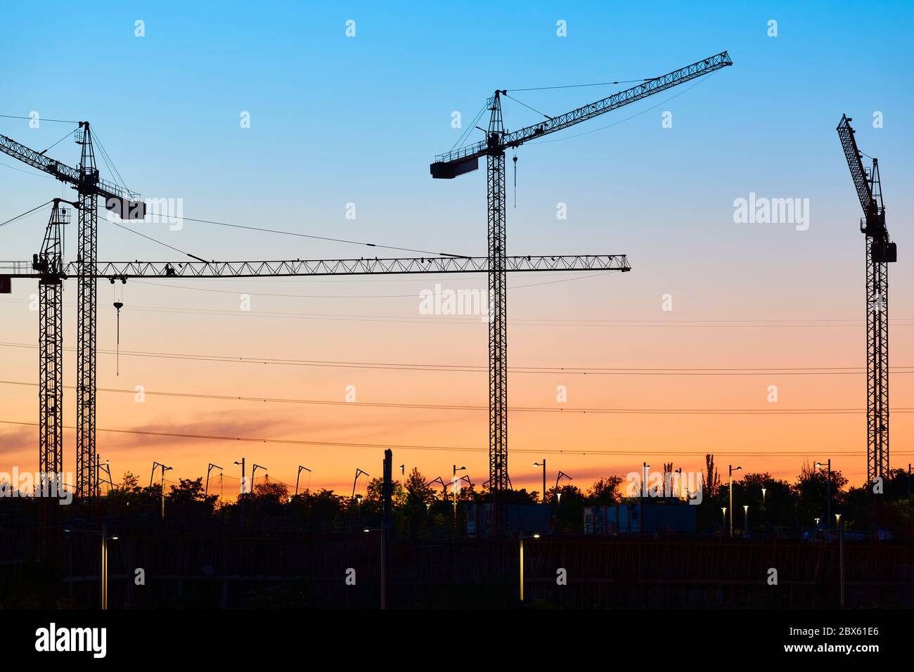 Machinery site under construction hi-res stock photography and images ...