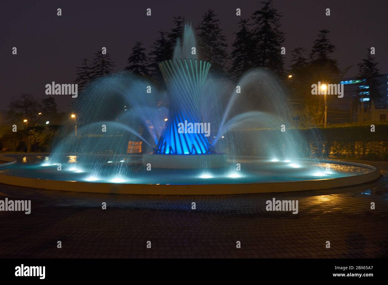 Fountain of Lima, parque de reserva Stock Photo