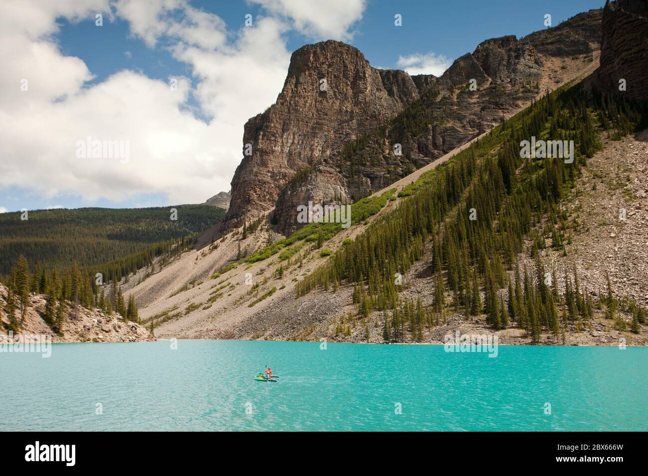 Moraine Lake Stock Photo