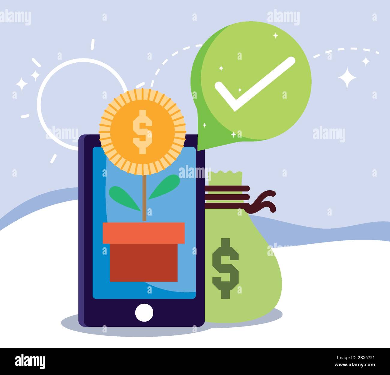 online money bag shopping