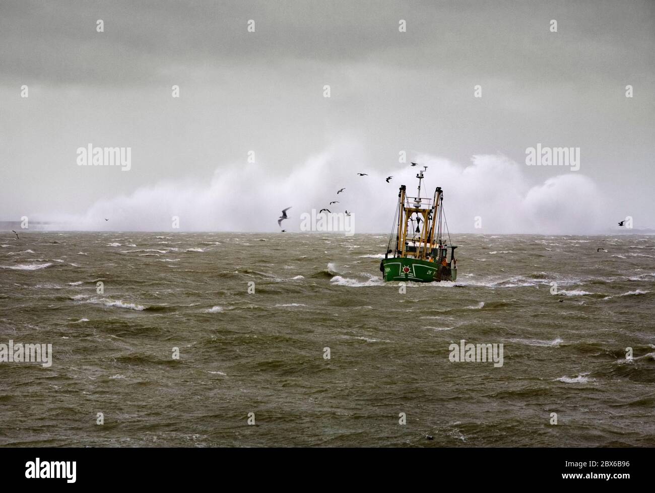 Fishing Trawler Sea Rough High Resolution Stock Photography and Images ...