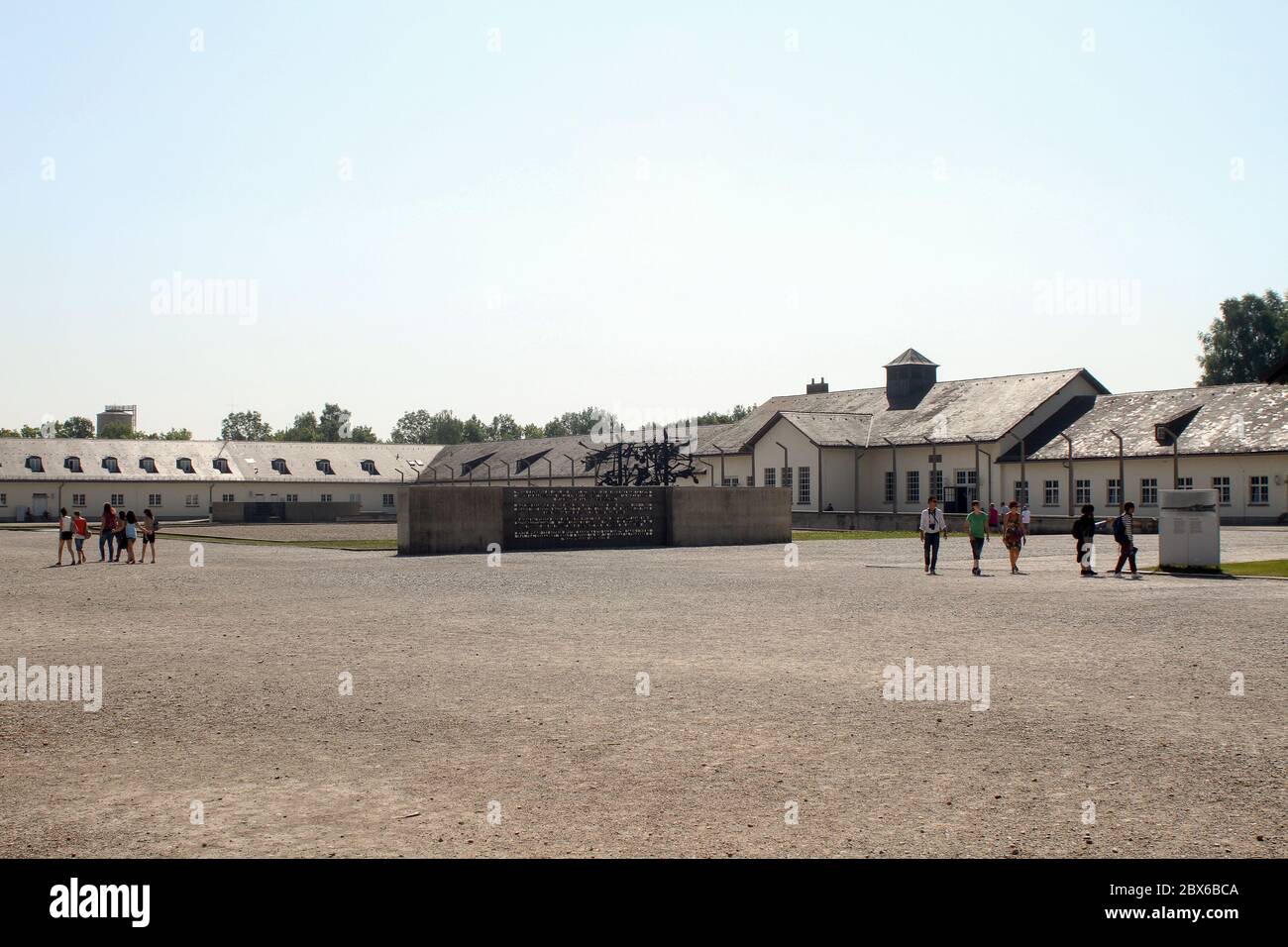 Concentration Camp Dachau Munich 27/02/2012 Stock Photo