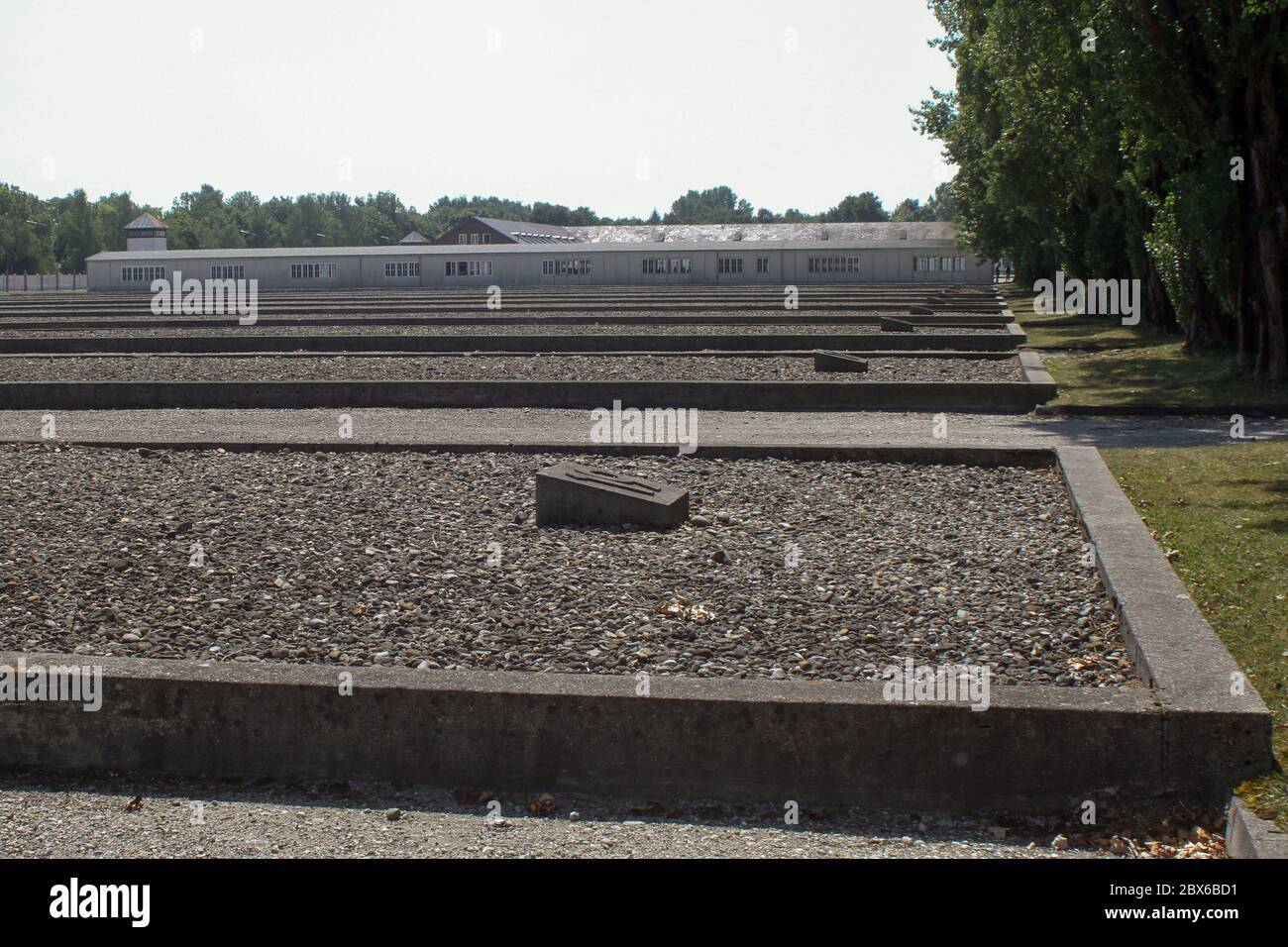Concentration Camp Dachau Munich 27/02/2012 Stock Photo
