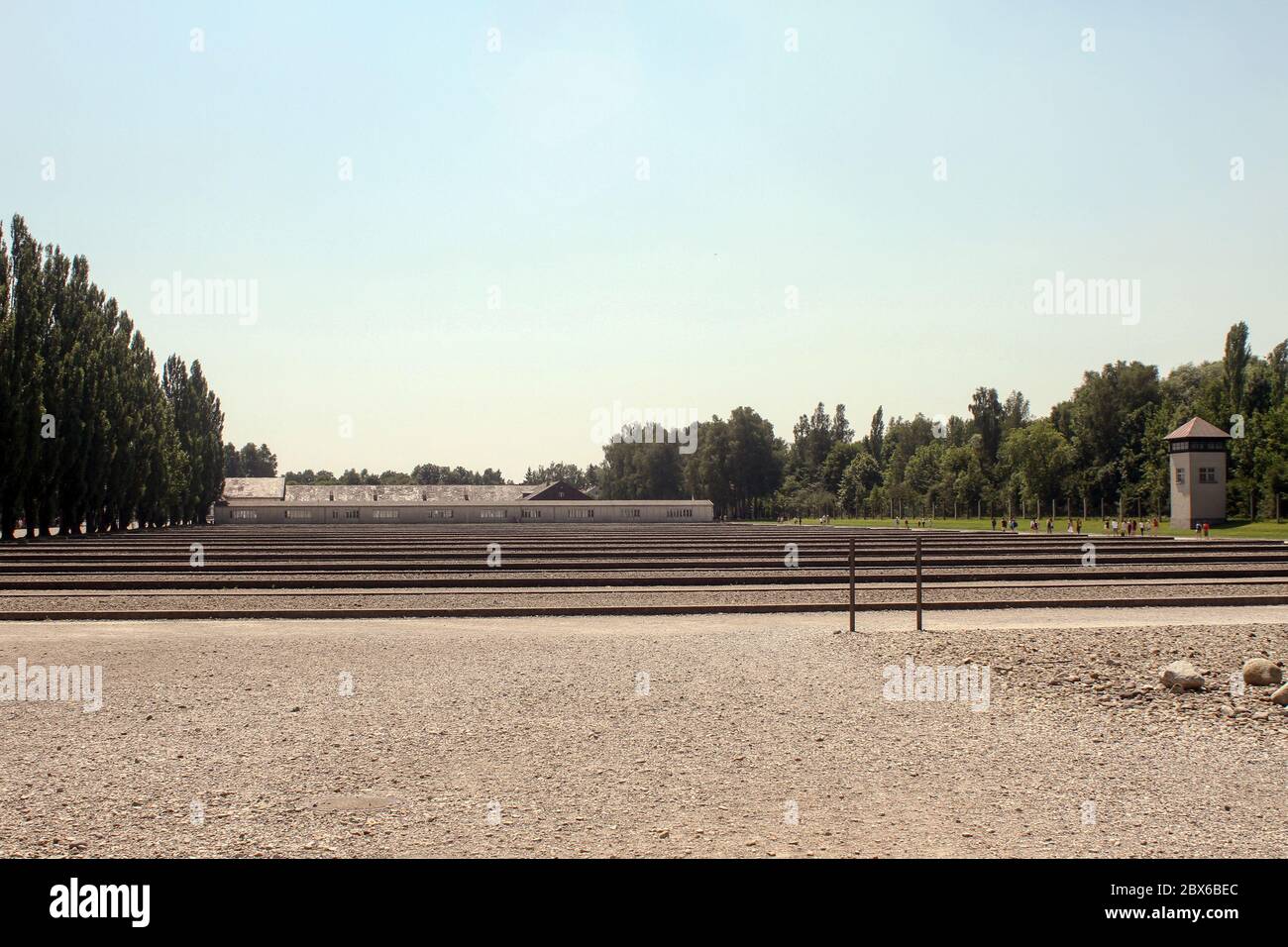 Concentration Camp Dachau Munich 27/02/2012 Stock Photo