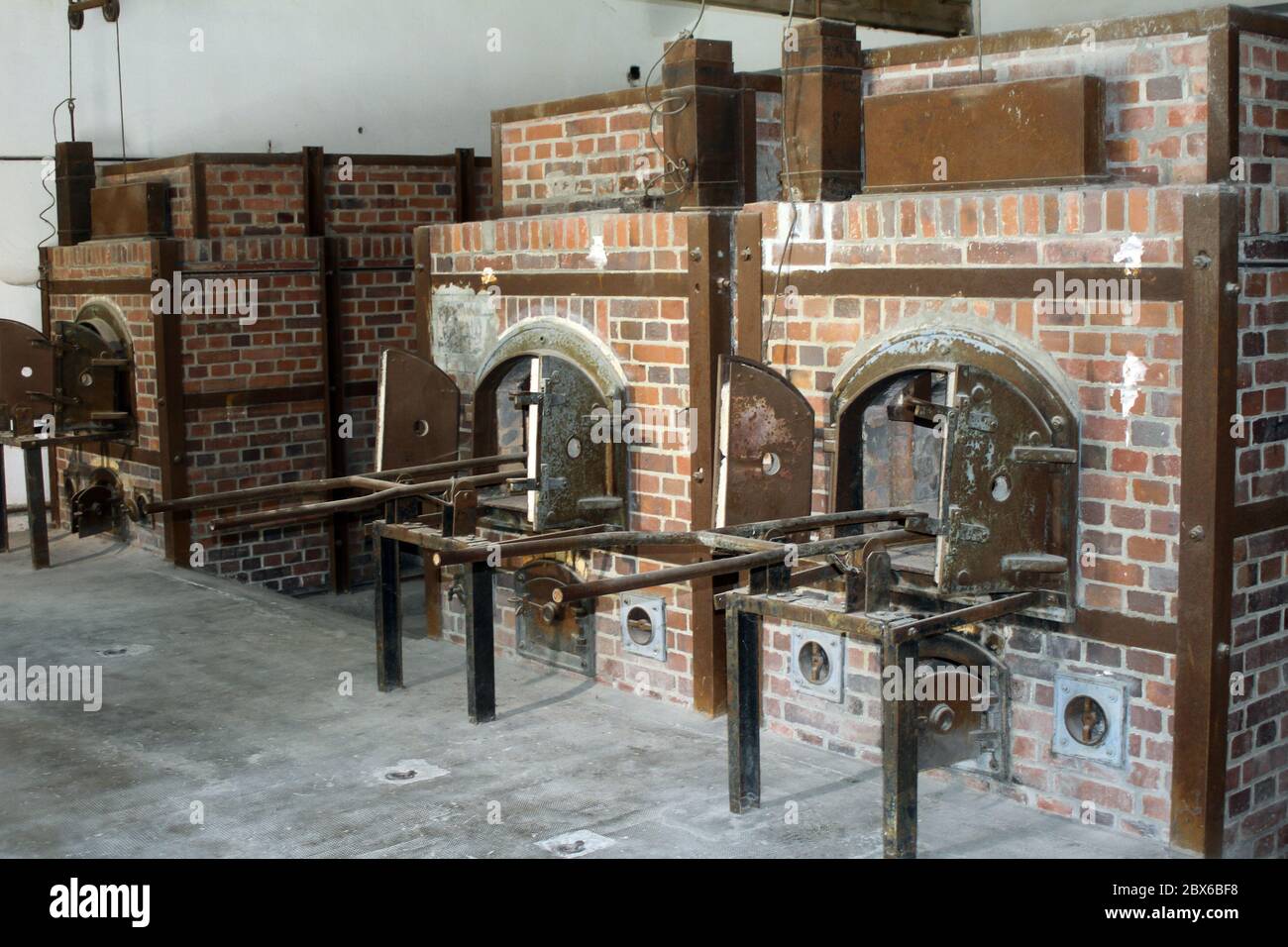 Concentration Camp Dachau Munich 27/02/2012 Stock Photo