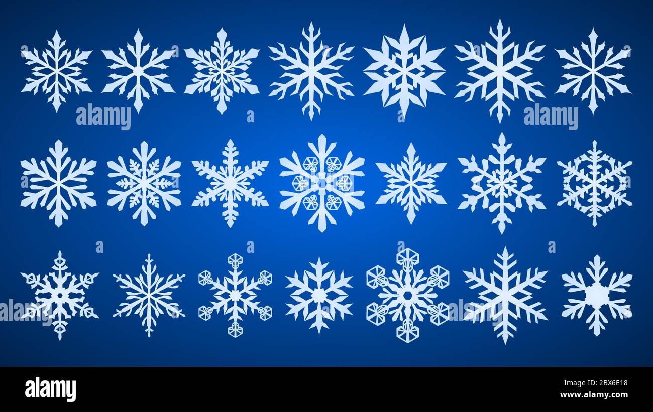 Complex snow pattern icon hi-res stock photography and images - Alamy